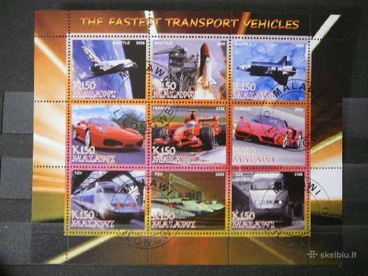 Kosmosas Automobiliai Traukiniai antsp. s347