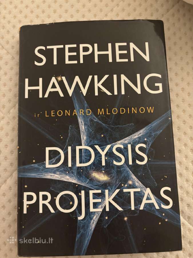 Stephen Hawking knyga didysis projektas