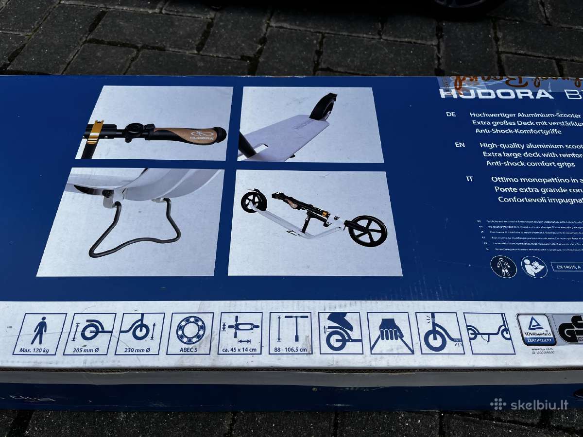 Vokiškas Hudora Bigwheel 230 - nuotraukos Nr. 4