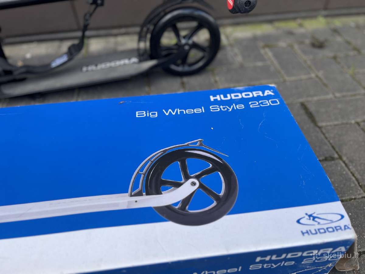Vokiškas Hudora Bigwheel 230 - nuotraukos Nr. 5