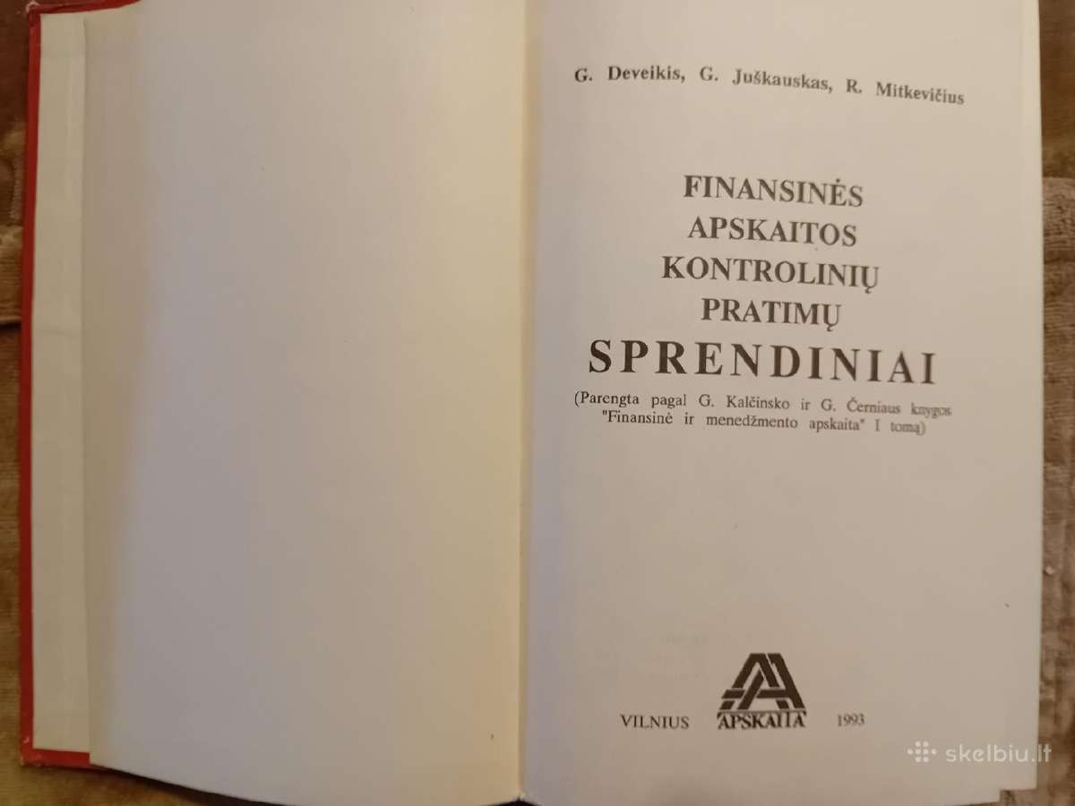 Knygos auditoriams ir buhalteriams - nuotraukos Nr. 14