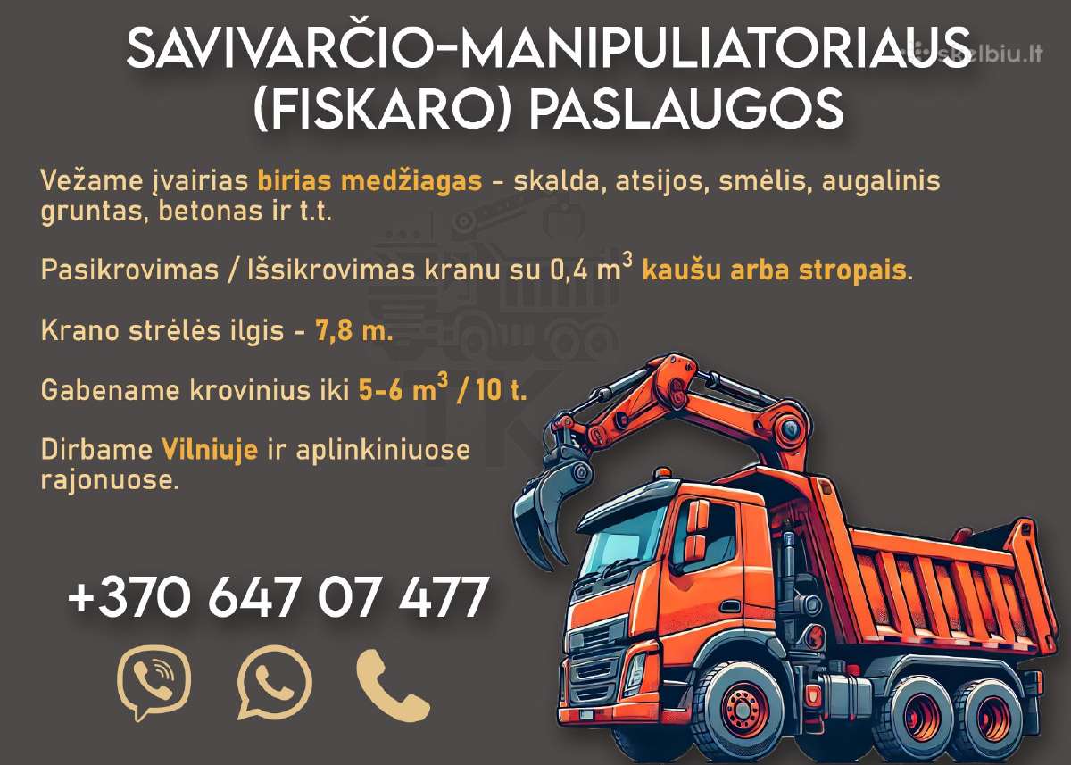 Savivartis/ fiskaras / greiferis /manipuliatorius - nuotraukos Nr. 2