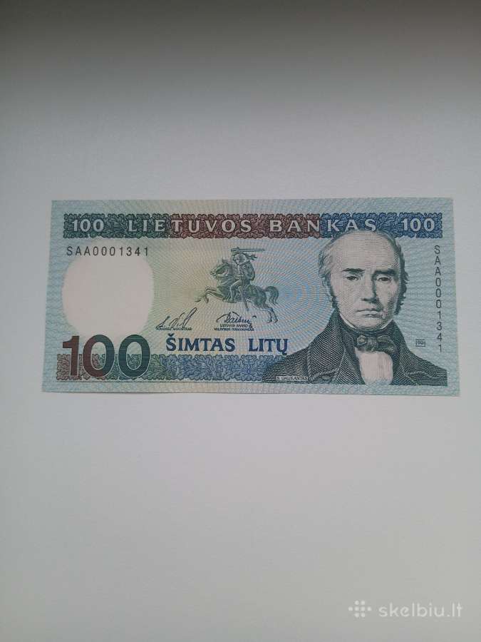 100 litų 1994 Unc