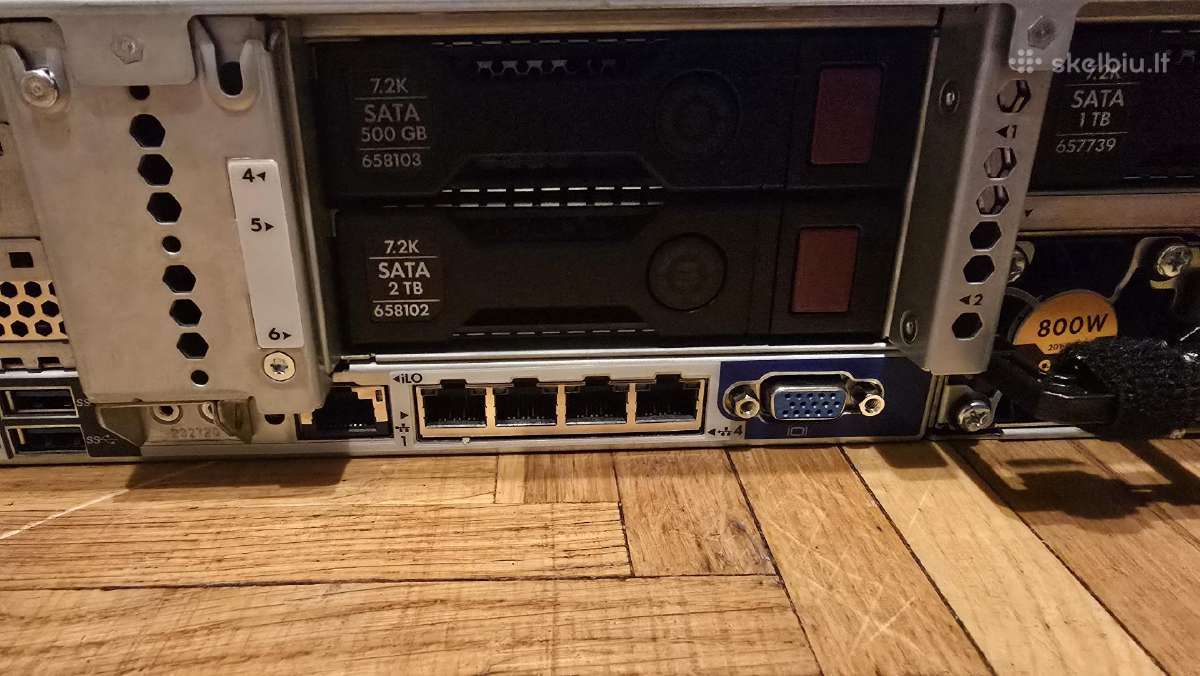 Hp Dl380 Gen9 G9 15x Lff 2x E5-2650 V3 P840 - nuotraukos Nr. 16