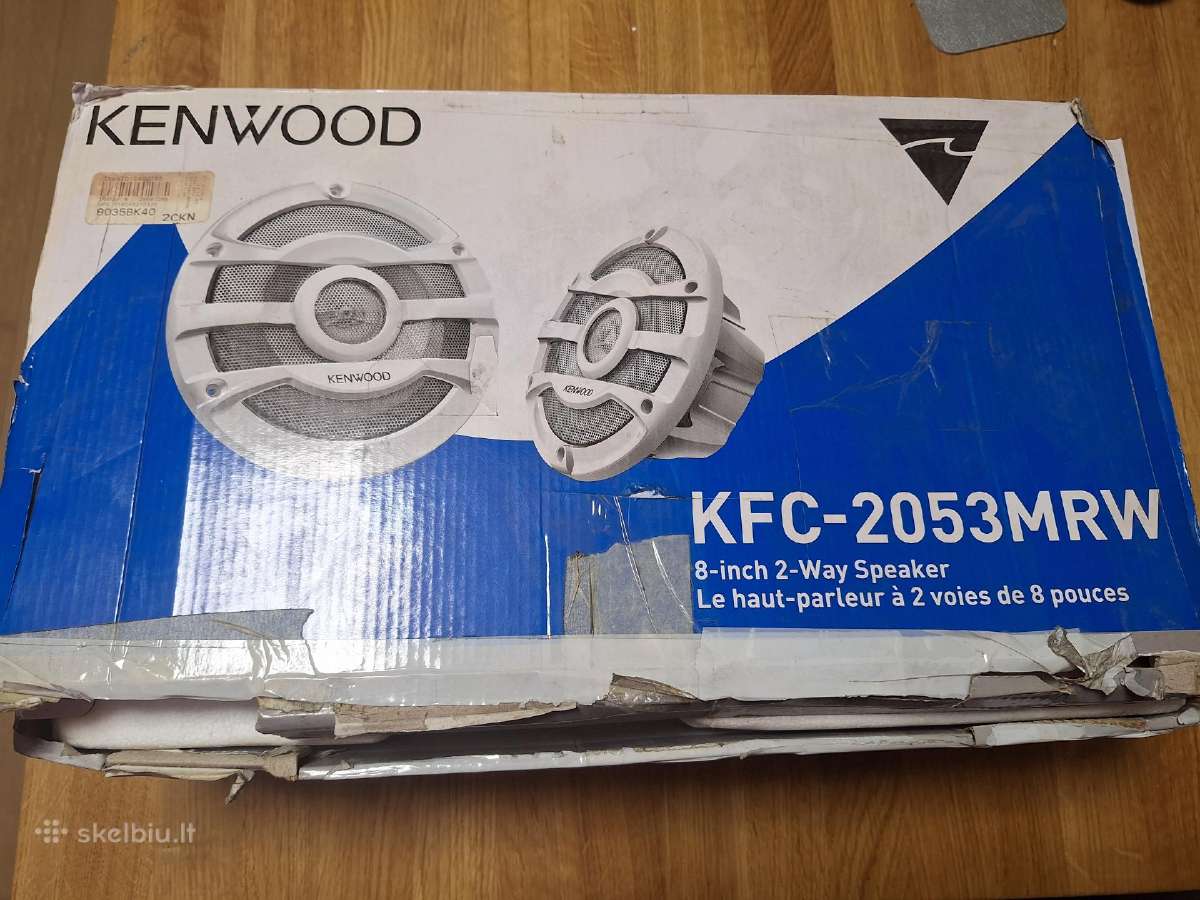 Jūrinės kolonėlės Kenwood Kfc-2053mrw - nuotraukos Nr. 8