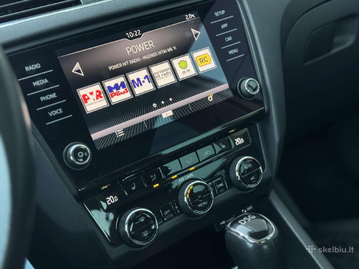 Automobilio Škoda octavia nuoma. Nuo 8,2€ para. - nuotraukos Nr. 12
