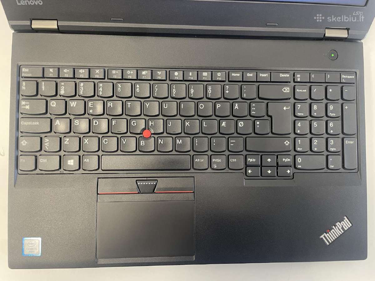 Lenovo Thinkpad L570 I5-6300u 8gb RAM 256gb SSD - nuotraukos Nr. 6