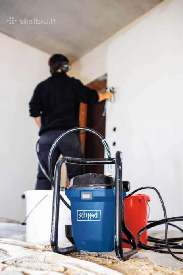 Elektrinis dažų purkštuvas, Scheppach Acs 3000 - nuotraukos Nr. 2