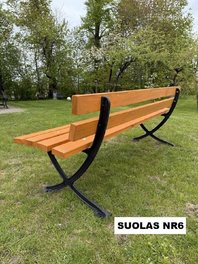 Lauko sūpynės, suolai - nuotraukos Nr. 16