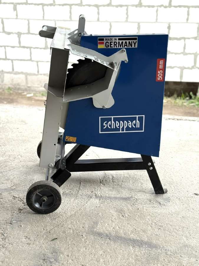Zeimeris , malkų pjovimo staklės Scheppach Hs520