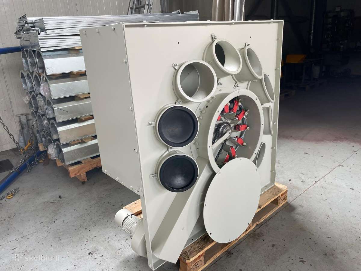Elektrinis srauto skirstytuvas su 10 angų 200 mm