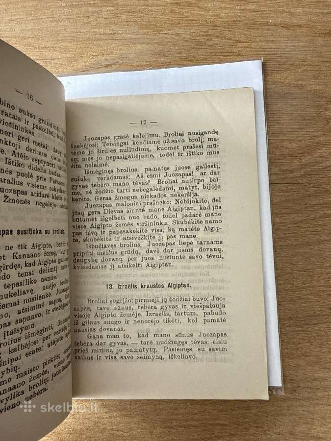 Šventoji Senojo ir Naujojo įstatymo istorija: prad - nuotraukos Nr. 3