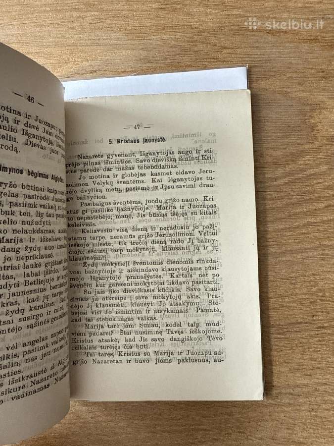 Šventoji Senojo ir Naujojo įstatymo istorija: prad - nuotraukos Nr. 5