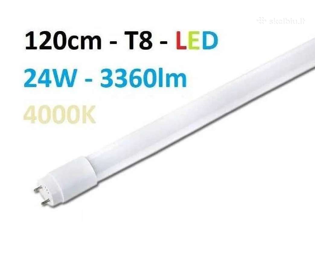 T8 LED lempa 9w, 18w, 23w