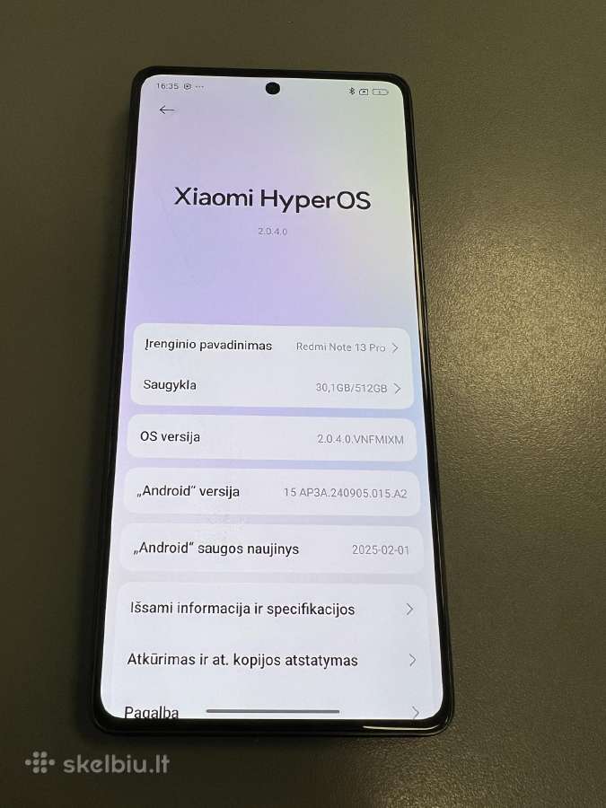 Xiaomi Redmi Note 13 Pro 5G, 8gb/256gb