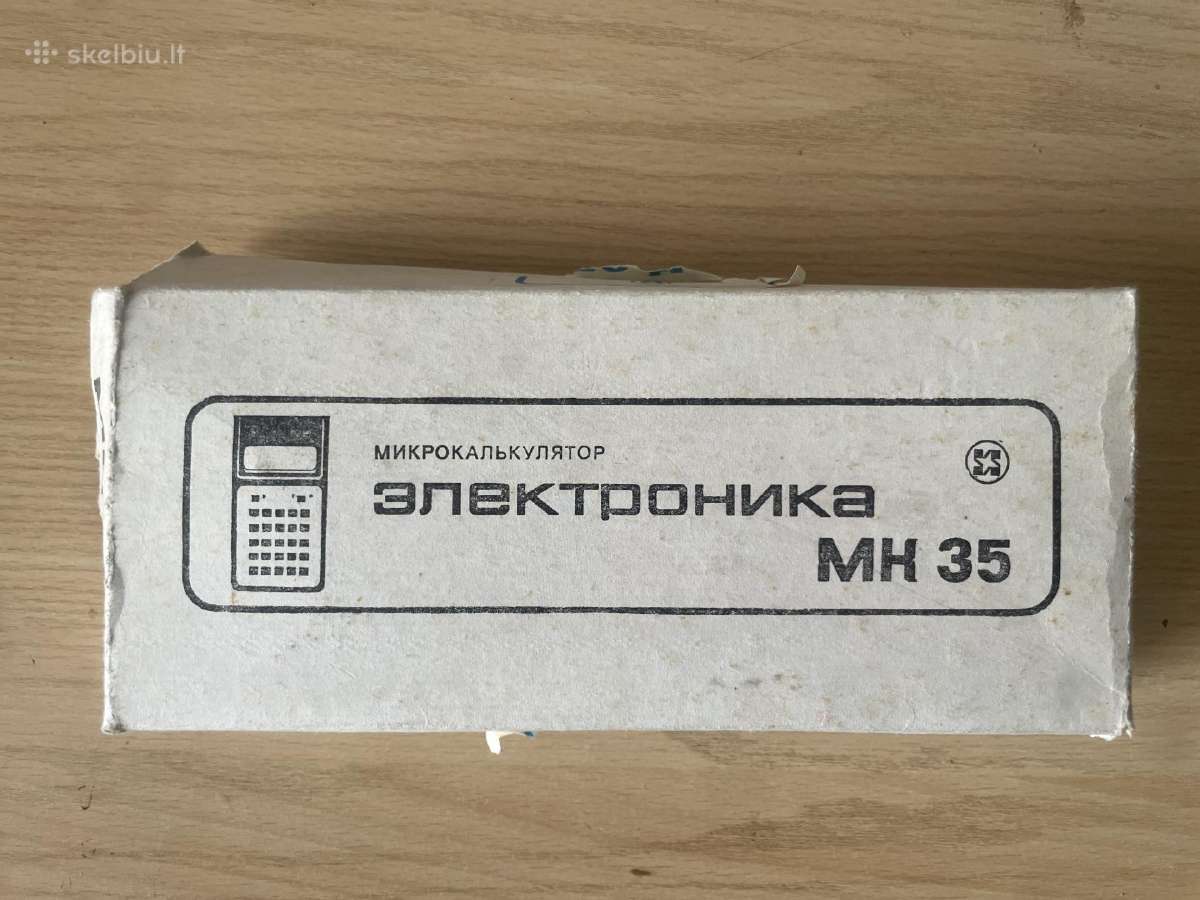 Elektronika Mk 35 skaičiuotuvas