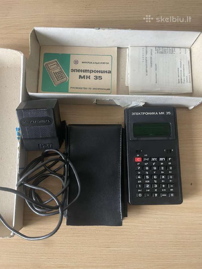 Elektronika Mk 35 skaičiuotuvas - nuotraukos Nr. 3