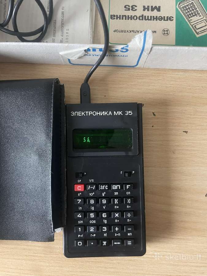Elektronika Mk 35 skaičiuotuvas - nuotraukos Nr. 4