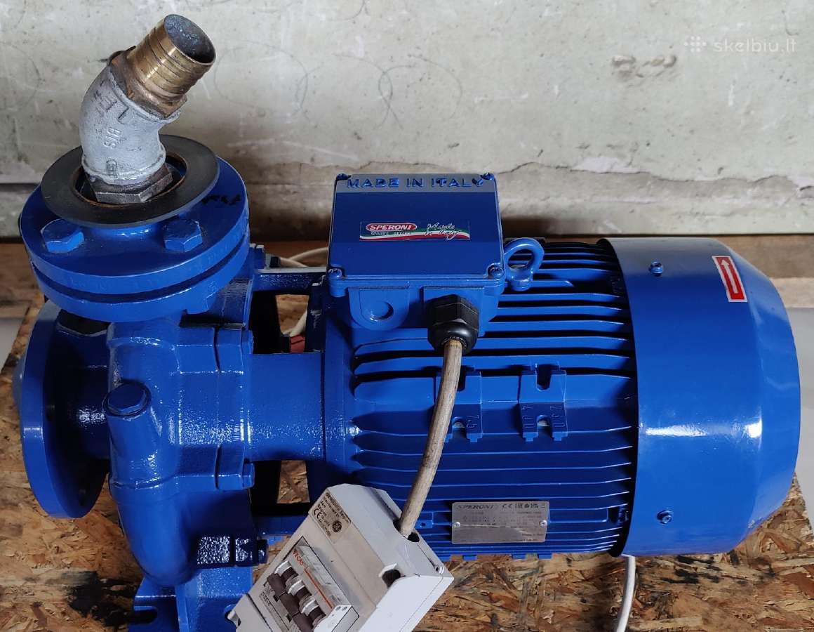 Vandens siurblys 5,5kw Speroni Cs 40-200b - nuotraukos Nr. 5