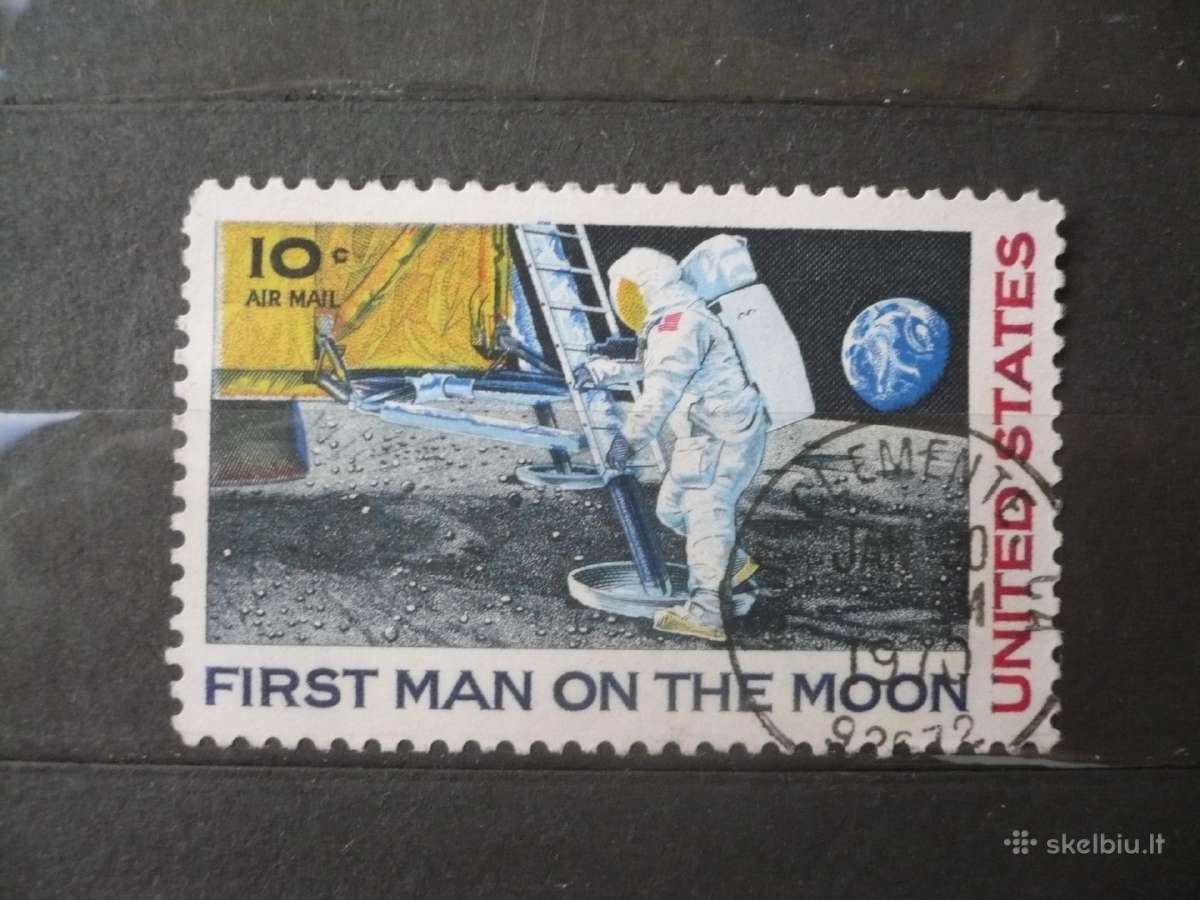 1969 m. Pirmasis žmogus Mėnulyje