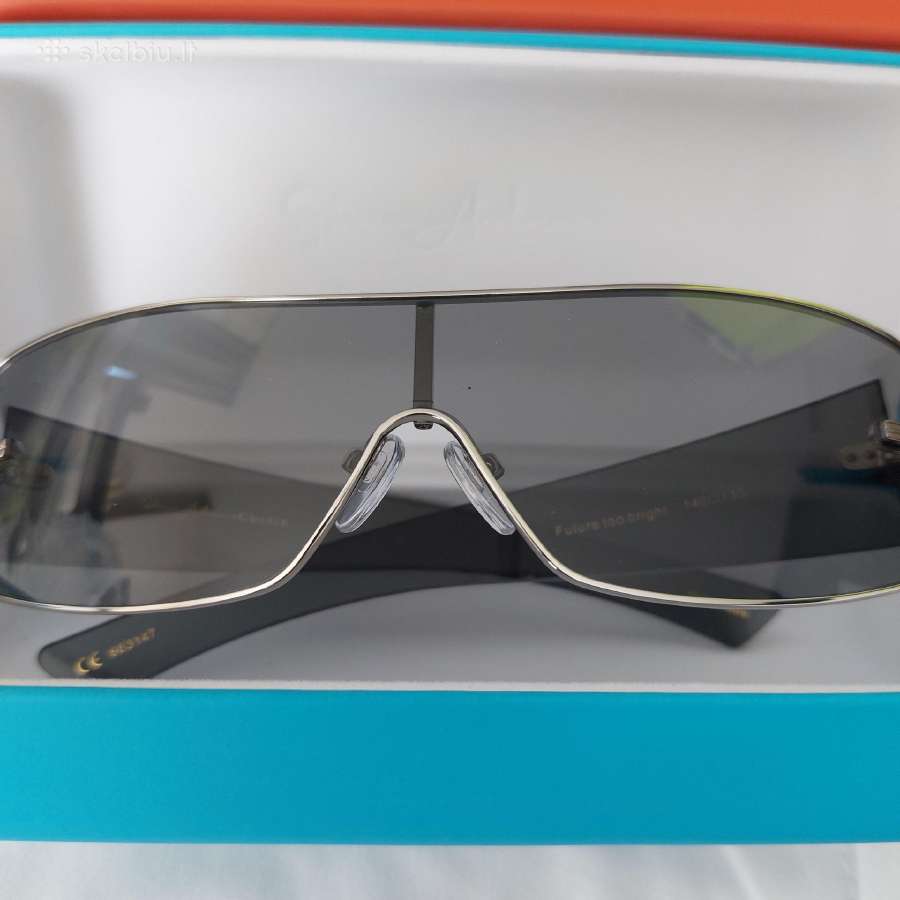 Corlin Eyewear akiniai nuo saulės unisex, pilki - nuotraukos Nr. 4