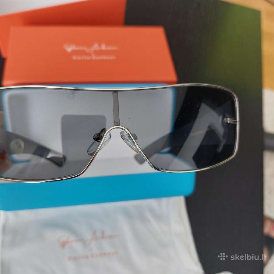 Corlin Eyewear akiniai nuo saulės unisex, pilki - nuotraukos Nr. 7