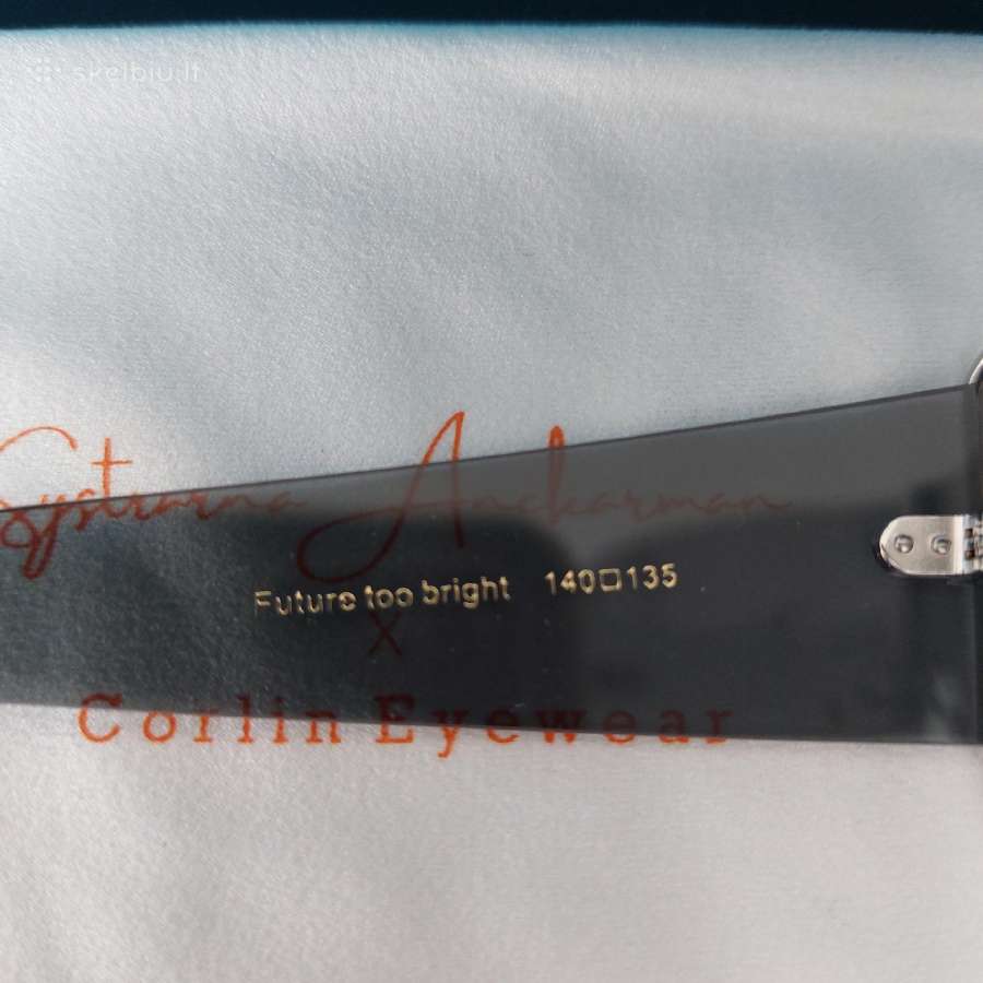 Corlin Eyewear akiniai nuo saulės unisex, pilki - nuotraukos Nr. 10