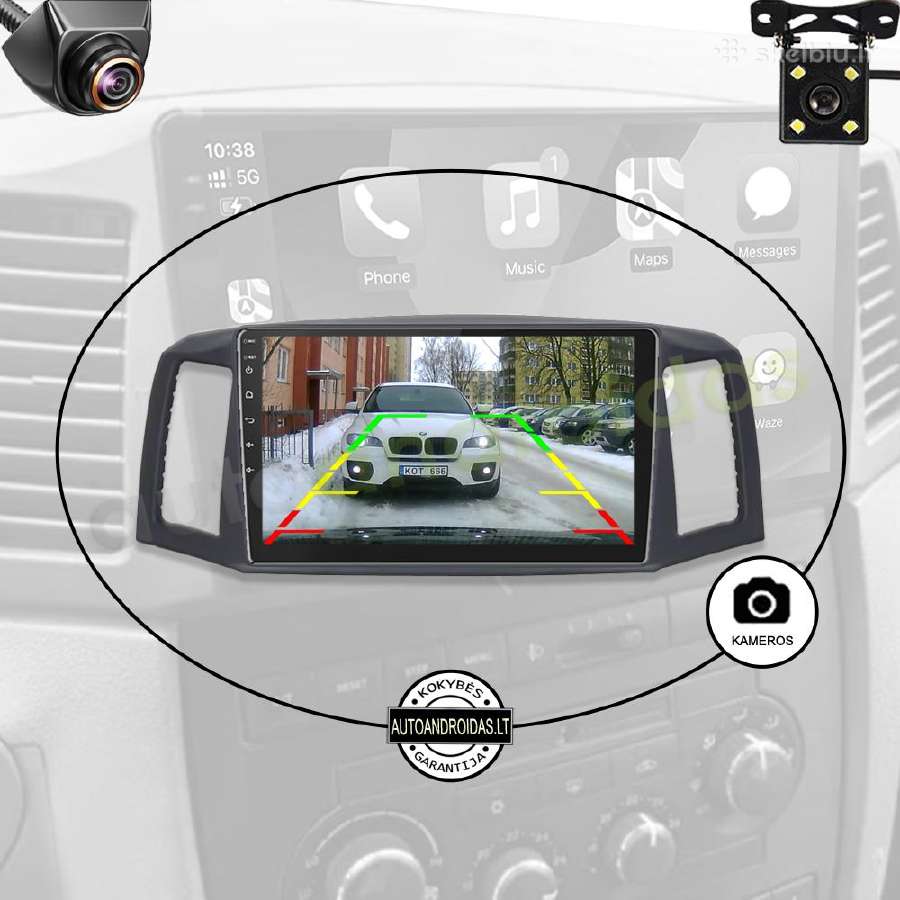 Jeep Grand Cherokee 2004-08 android multimedia GPS - nuotraukos Nr. 7