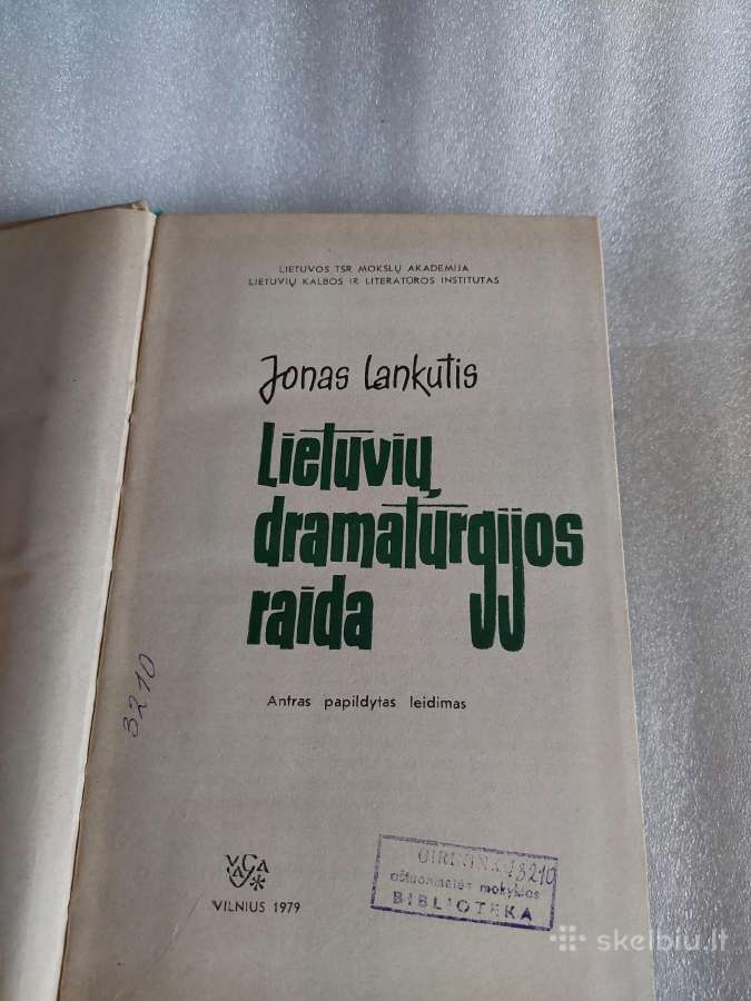 Lietuvių dramaturgijos raida - nuotraukos Nr. 2
