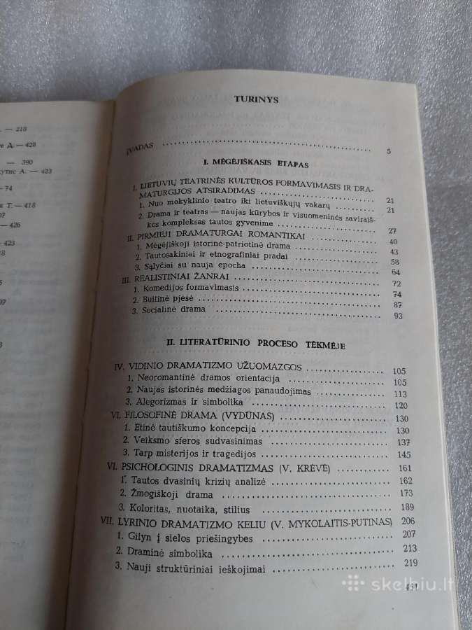 Lietuvių dramaturgijos raida - nuotraukos Nr. 3