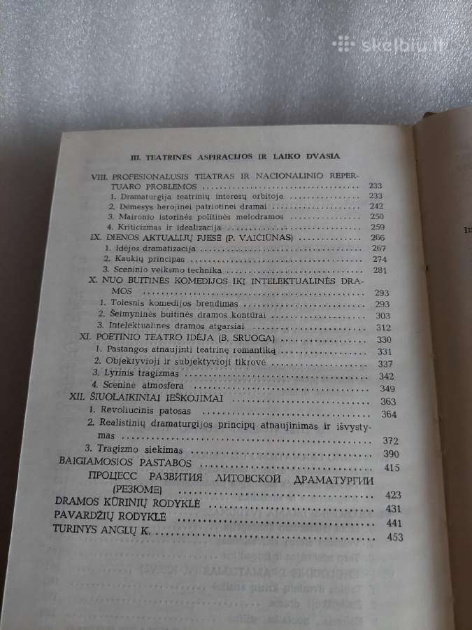 Lietuvių dramaturgijos raida - nuotraukos Nr. 4