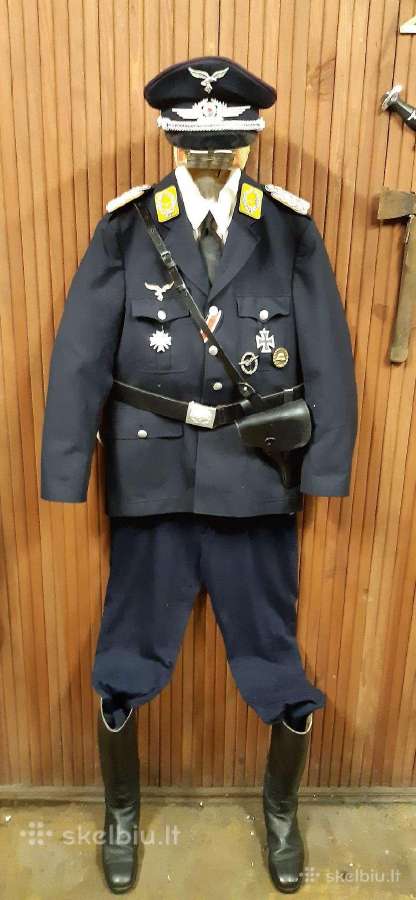 Ww2 antsiuvus,antpečius.siuvinėta sidabriniais siū - nuotraukos Nr. 7