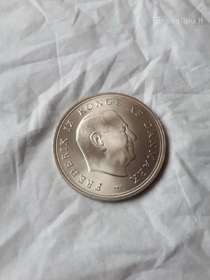 10 kronu 1967m.danija Unc - nuotraukos Nr. 8