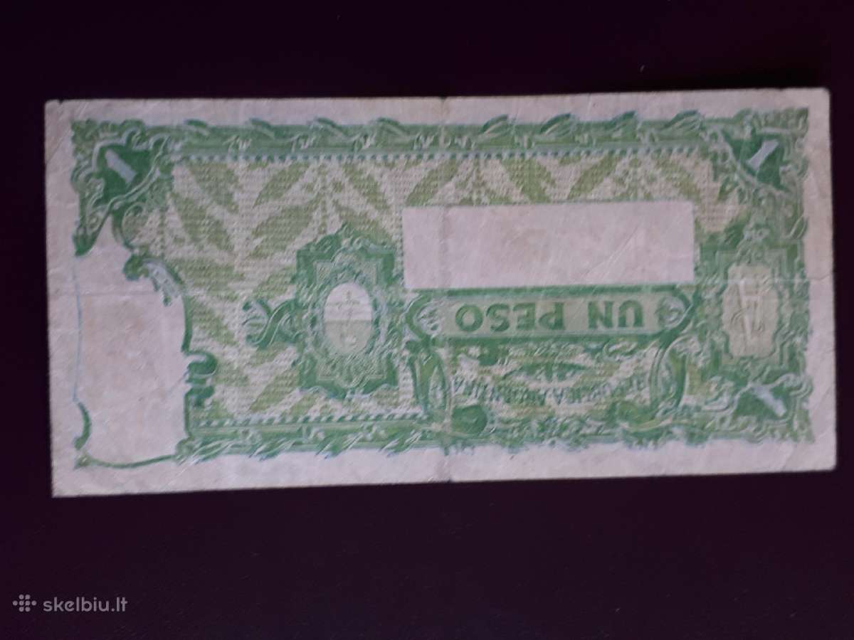 1 peso Argentina 1897m. - nuotraukos Nr. 3