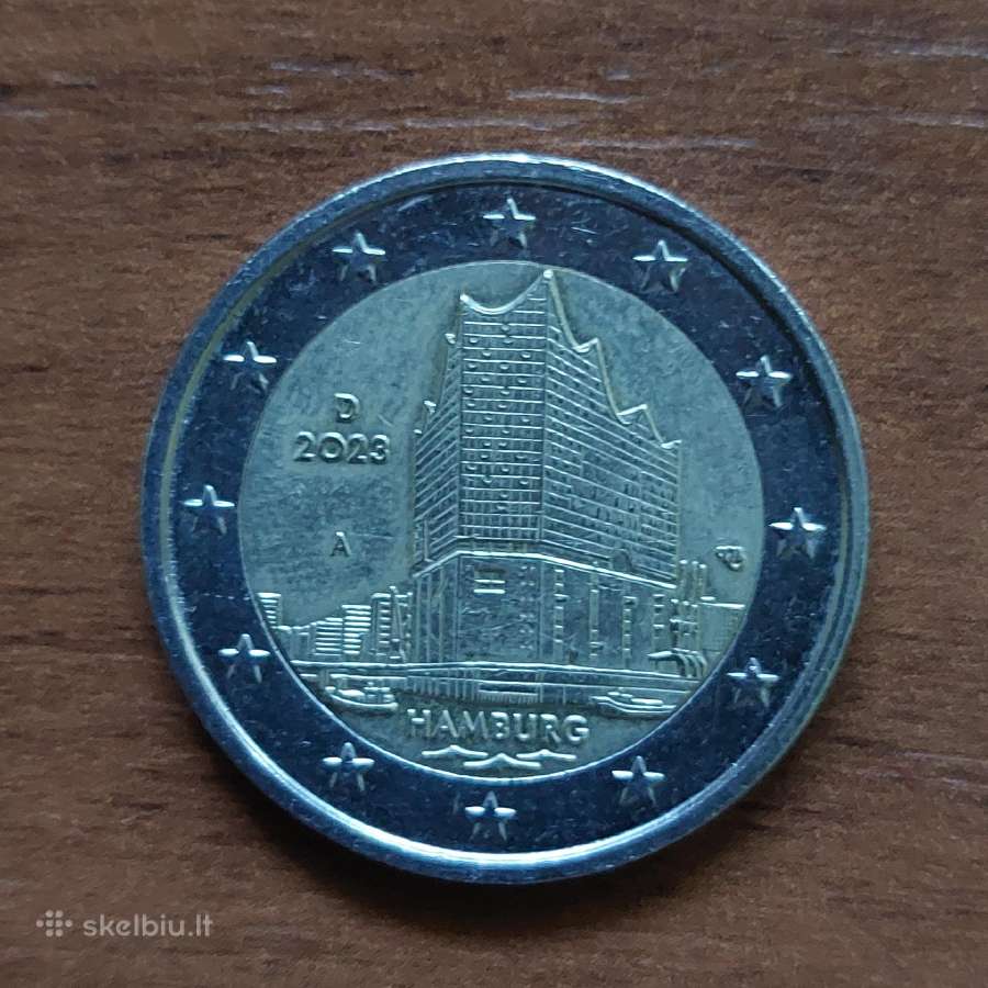 2 Euro 2023 Hamburg ,Germany - nuotraukos Nr. 3