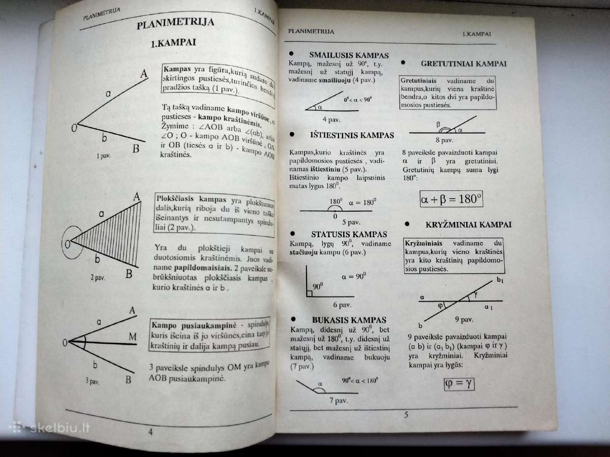 Geometrijos žinynas moksl. Geometr 6-7 klasėje - nuotraukos Nr. 5
