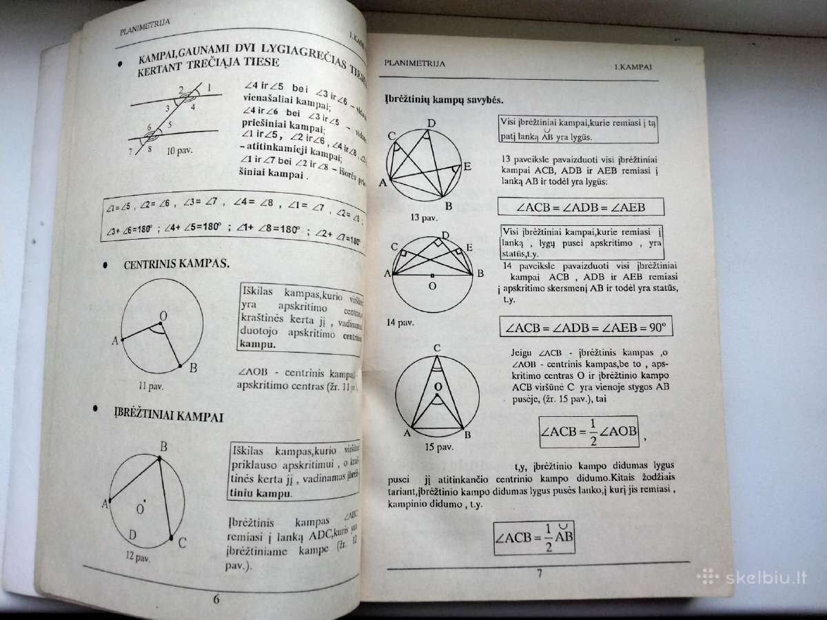 Geometrijos žinynas moksl. Geometr 6-7 klasėje - nuotraukos Nr. 6