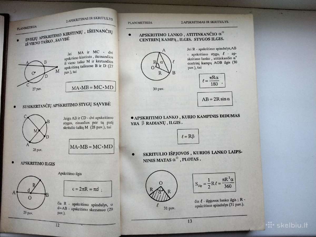 Geometrijos žinynas moksl. Geometr 6-7 klasėje - nuotraukos Nr. 8