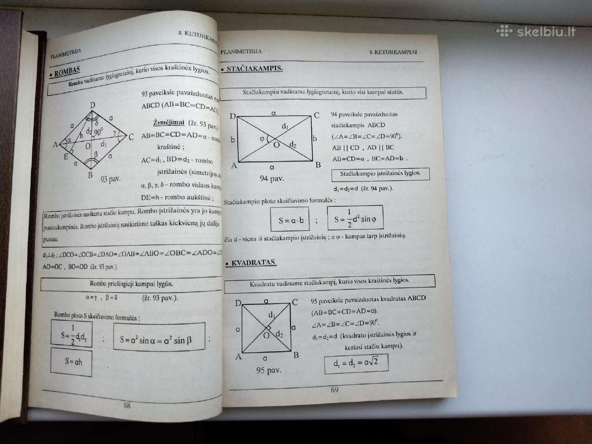 Geometrijos žinynas moksl. Geometr 6-7 klasėje - nuotraukos Nr. 13