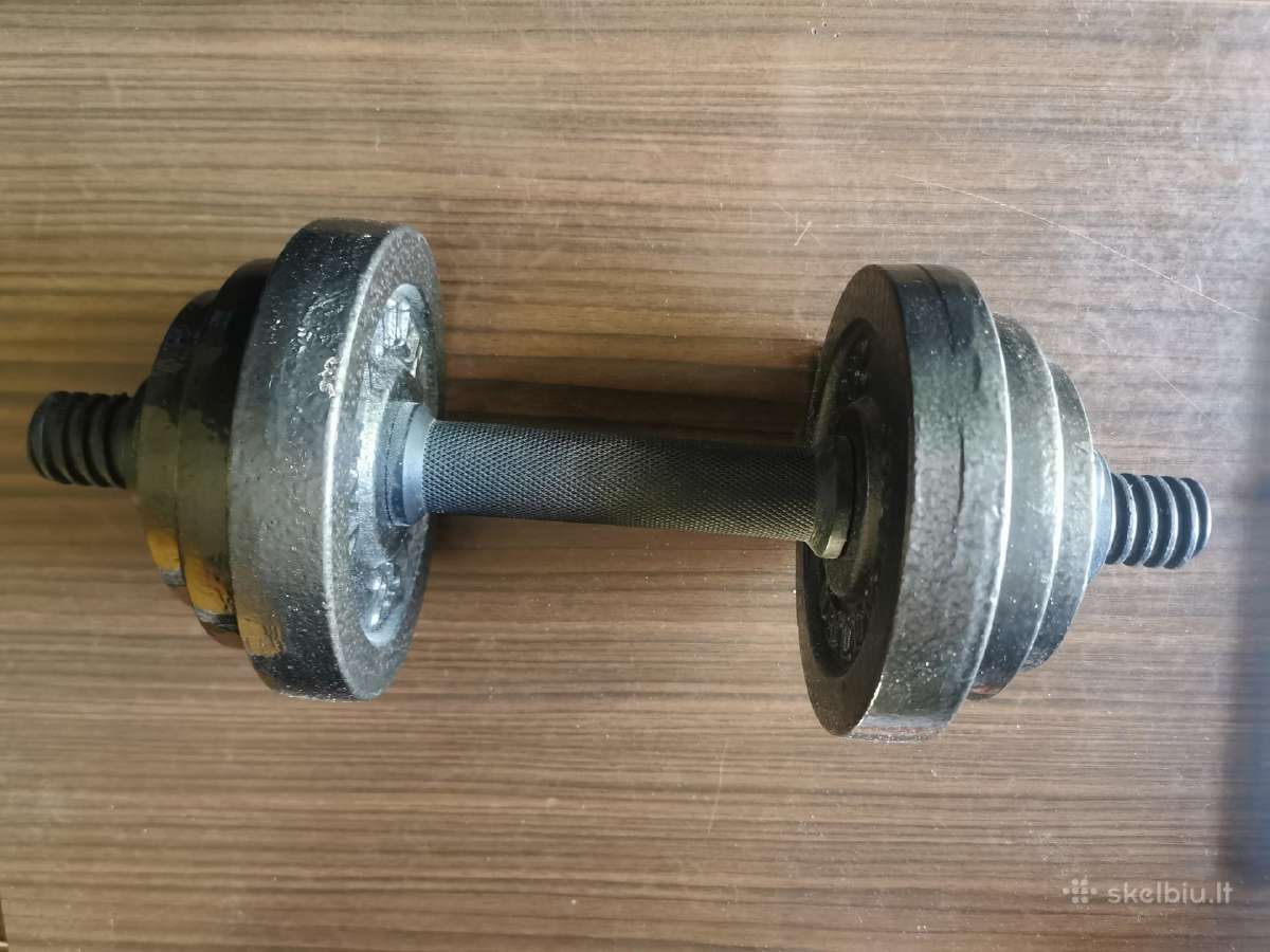 10kg hantelis