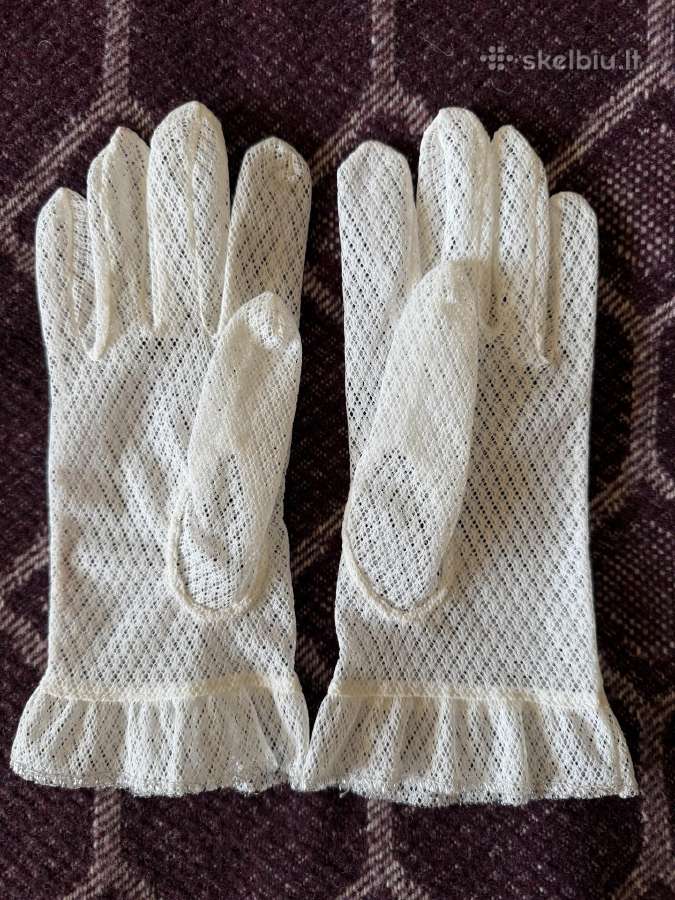 Parduodu baltas pirštinaitės 5€ - nuotraukos Nr. 2