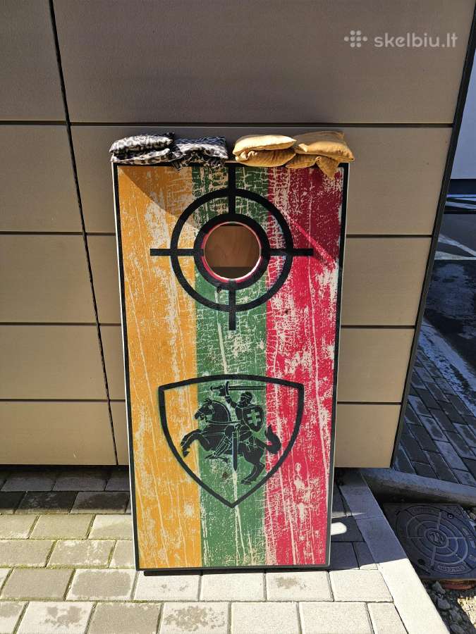 Cornhole Žaidimas su Jūsų pasirinkta spauda - nuotraukos Nr. 6