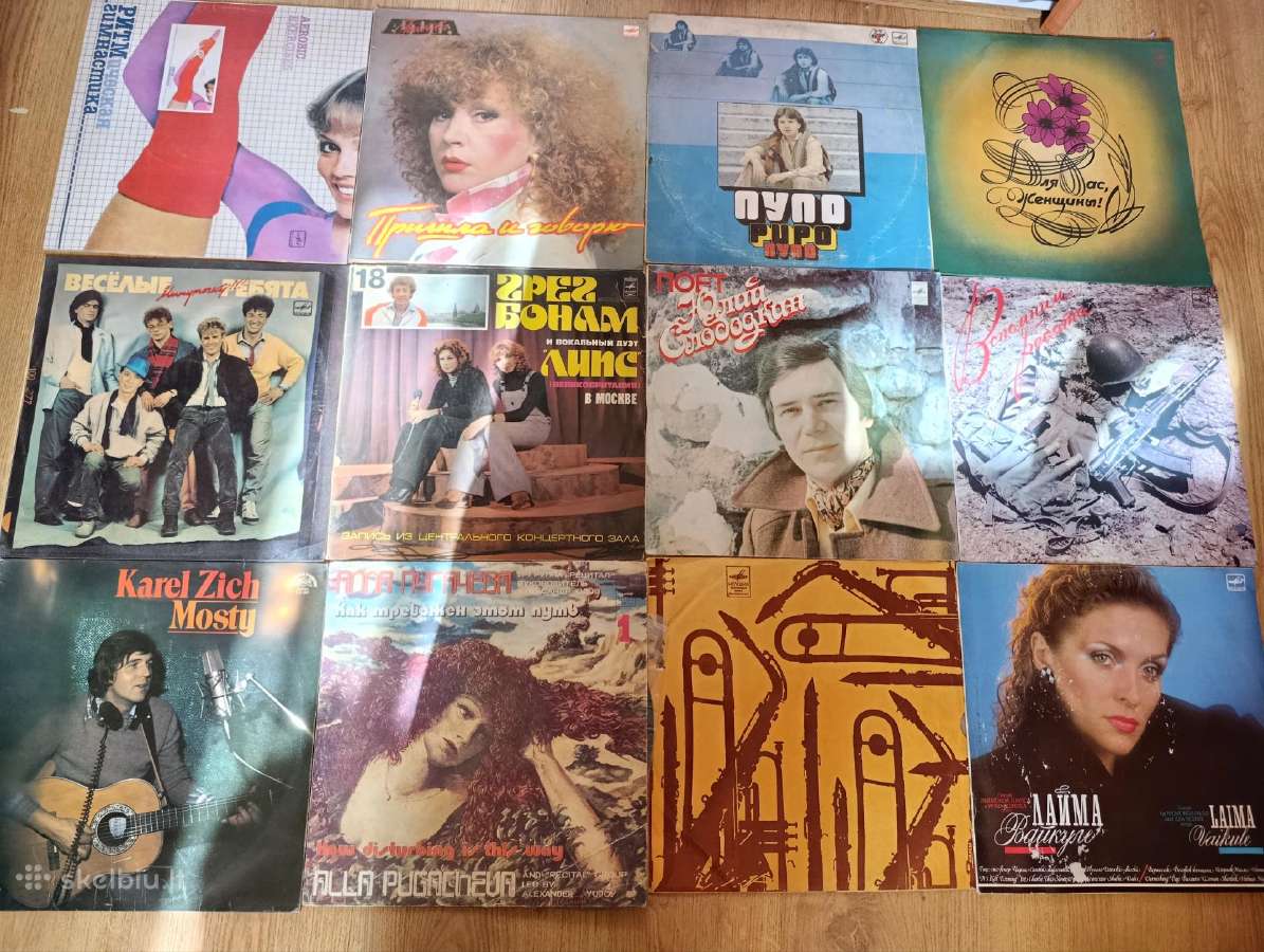 Vinilinės plokštelės - nuotraukos Nr. 4