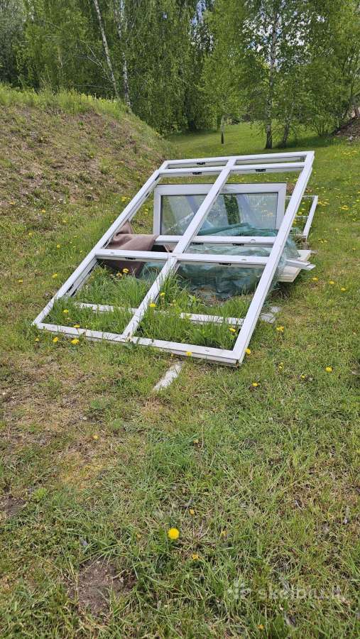 Naudoti plastikiniai balkono langai - Skelbiu.lt