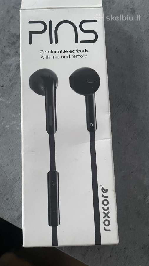 Ausinės roXCore pins