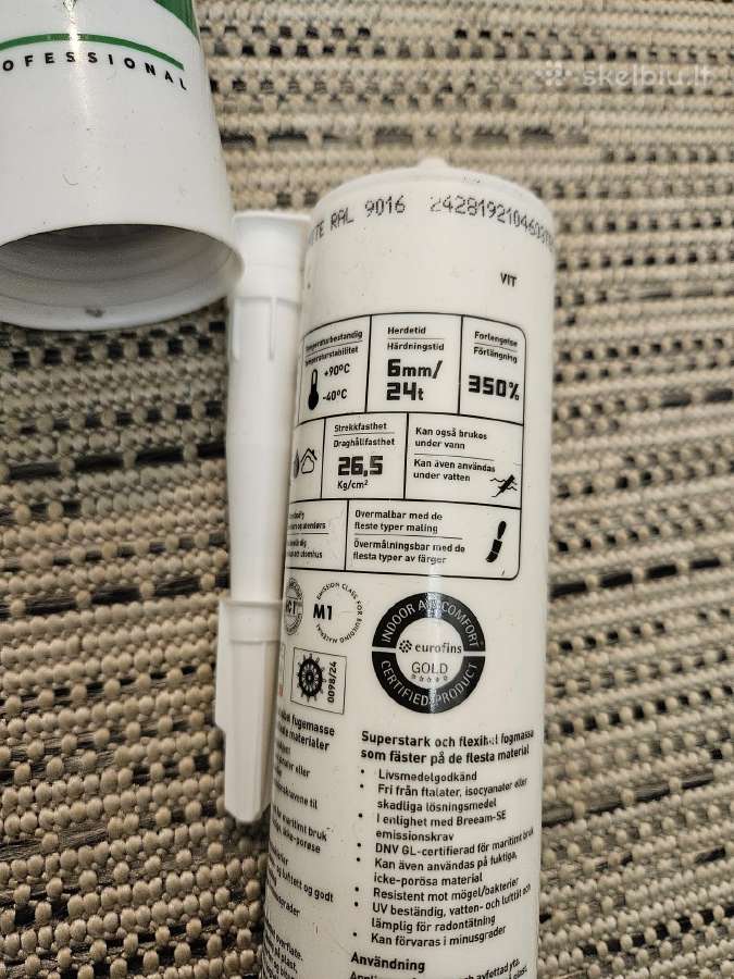 Tec7 Klijuojantis universalus hermetikas laukui ir - nuotraukos Nr. 2