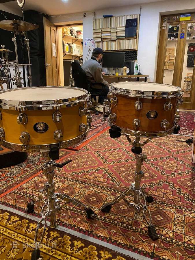 Mapex black panther solinis būgnas. snare drum - nuotraukos Nr. 5