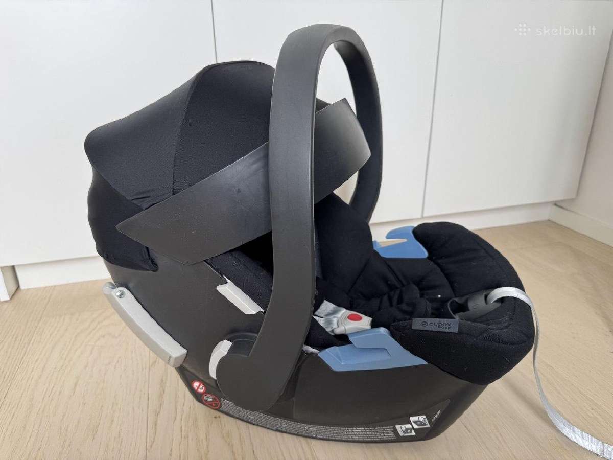 Automobilinė kėdutė Cybex Aton 5, 0-13 kg, Black
