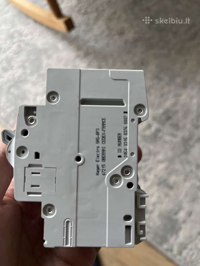 Hager MB 320a B20 saugiklis automatas - nuotraukos Nr. 2