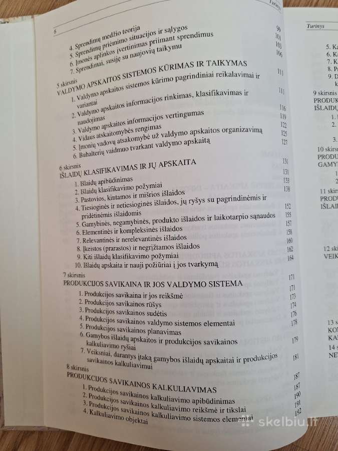 Valdymo apskaita. Koncepcija, metodika, politika - nuotraukos Nr. 3